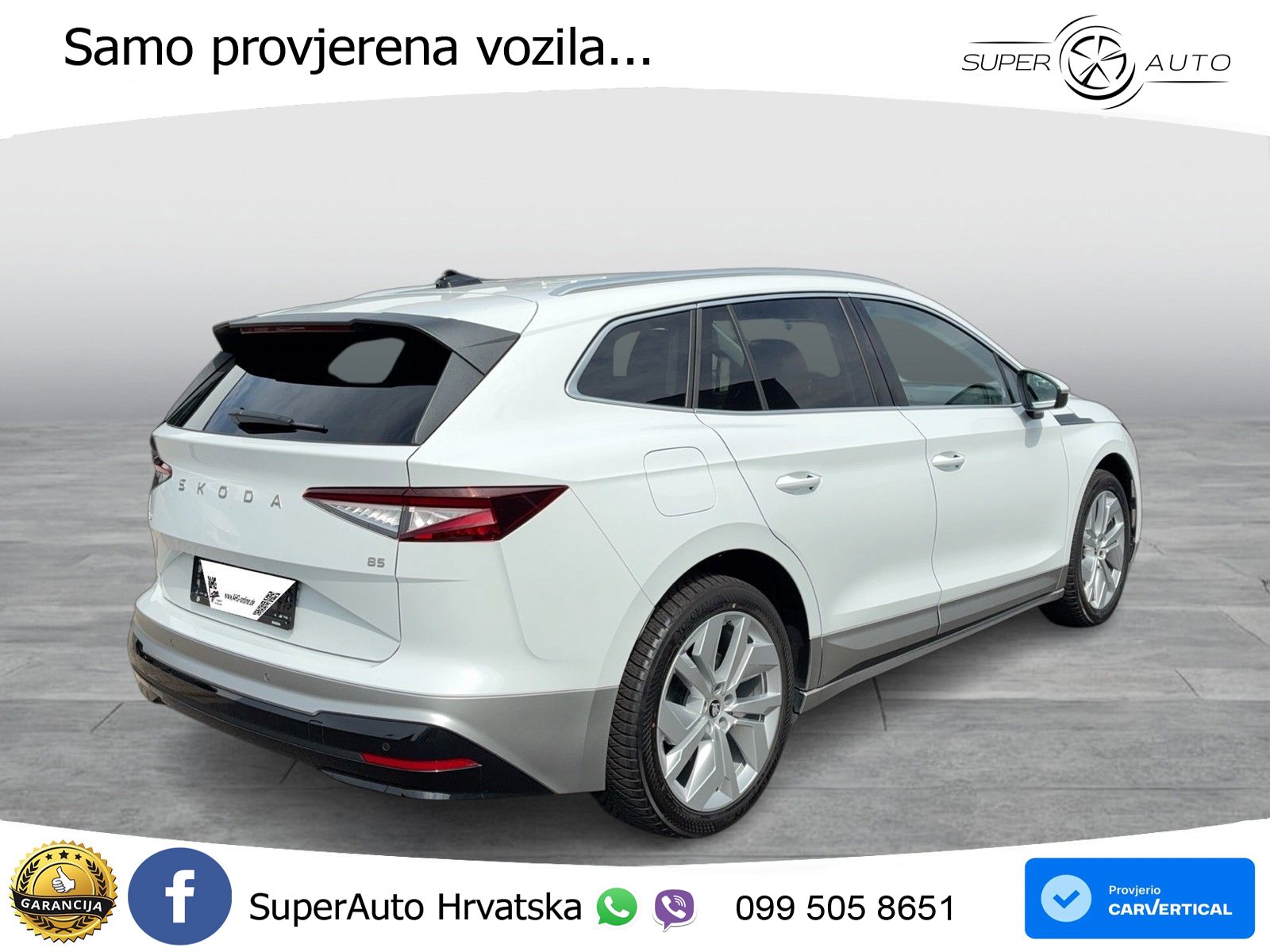 Škoda Enyaq 85 82 kWh (286 KS) LED+GR SJED+ACC