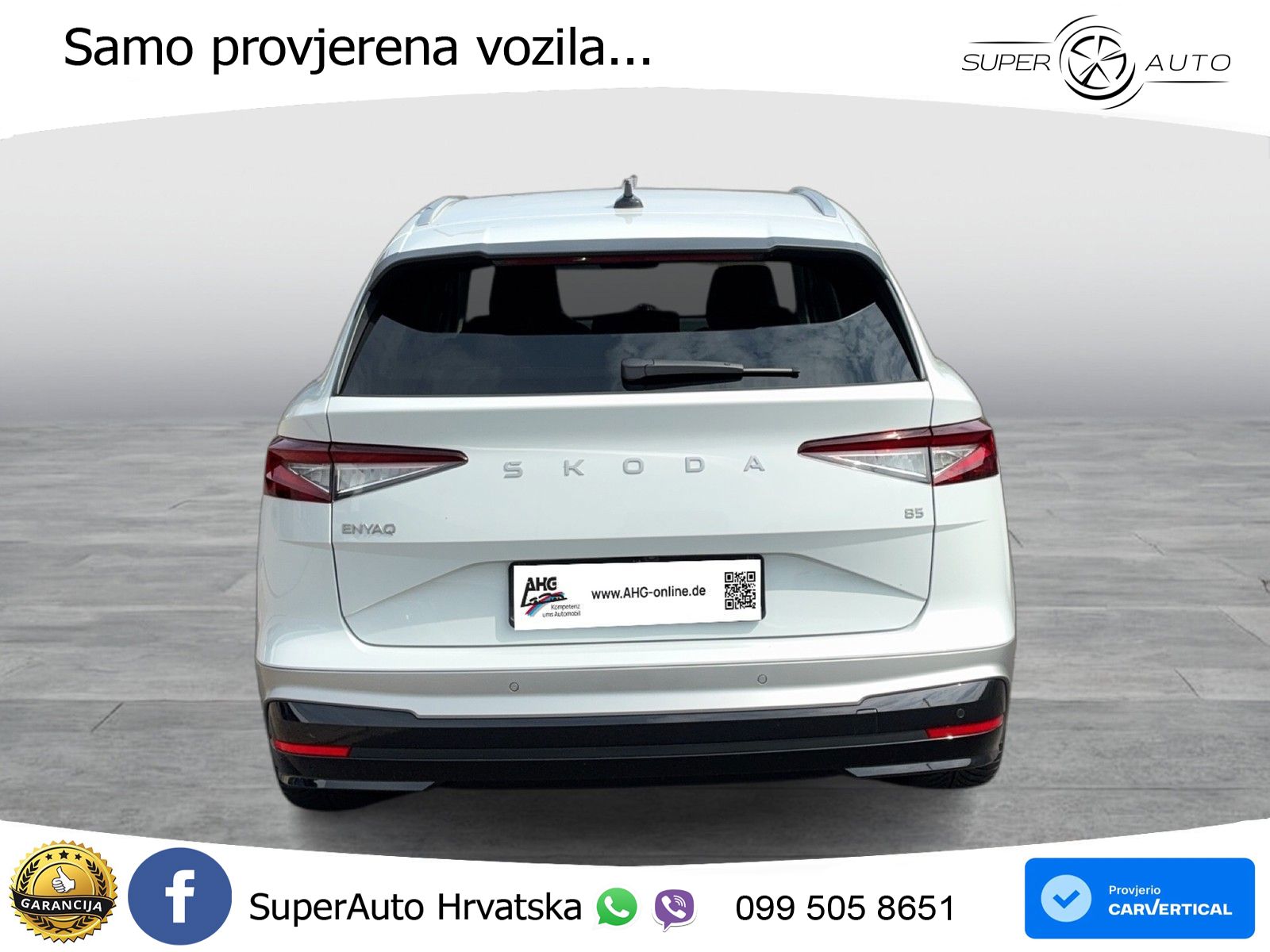 Škoda Enyaq 85 82 kWh (286 KS) LED+GR SJED+ACC