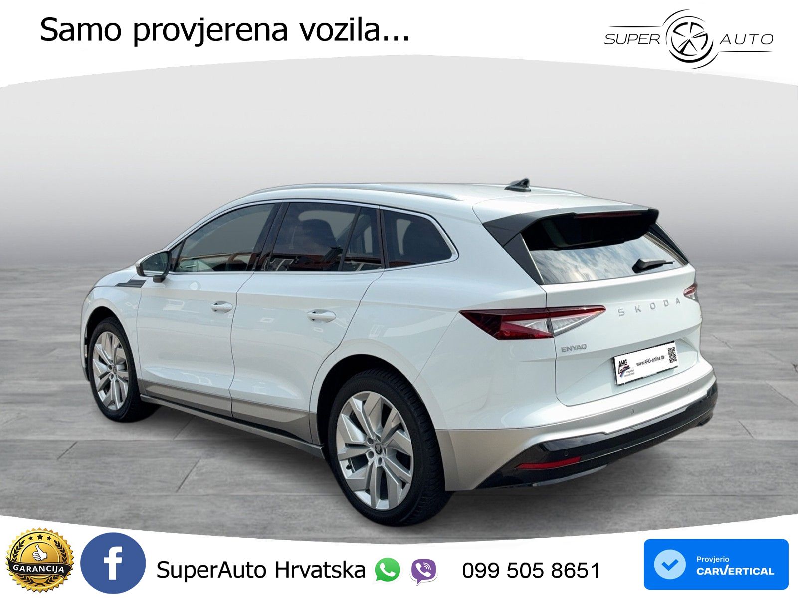 Škoda Enyaq 85 82 kWh (286 KS) LED+GR SJED+ACC
