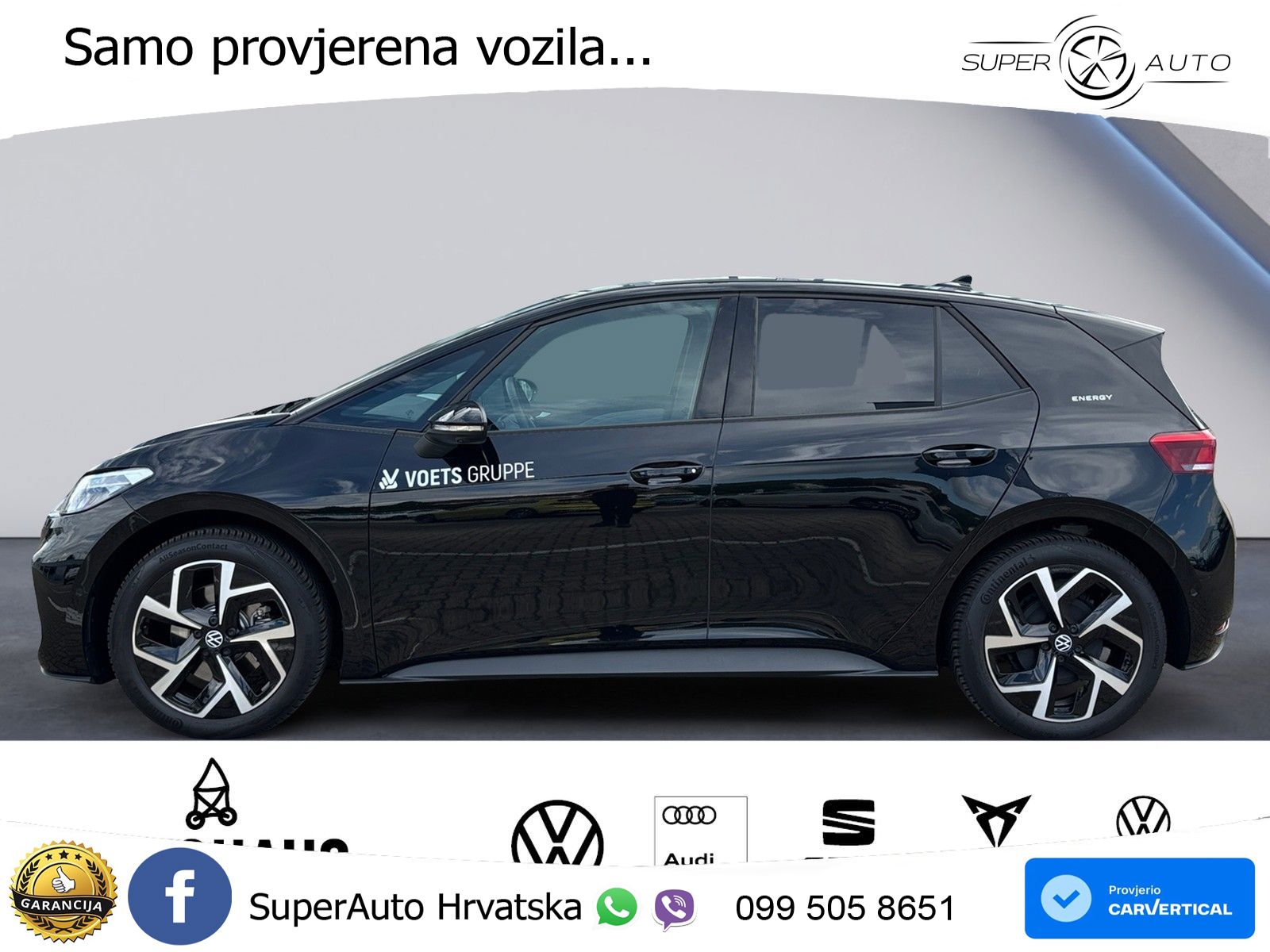 Volkswagen ID.3 Pro 62 kWh (204 KS) LED+GR SJED+ACC