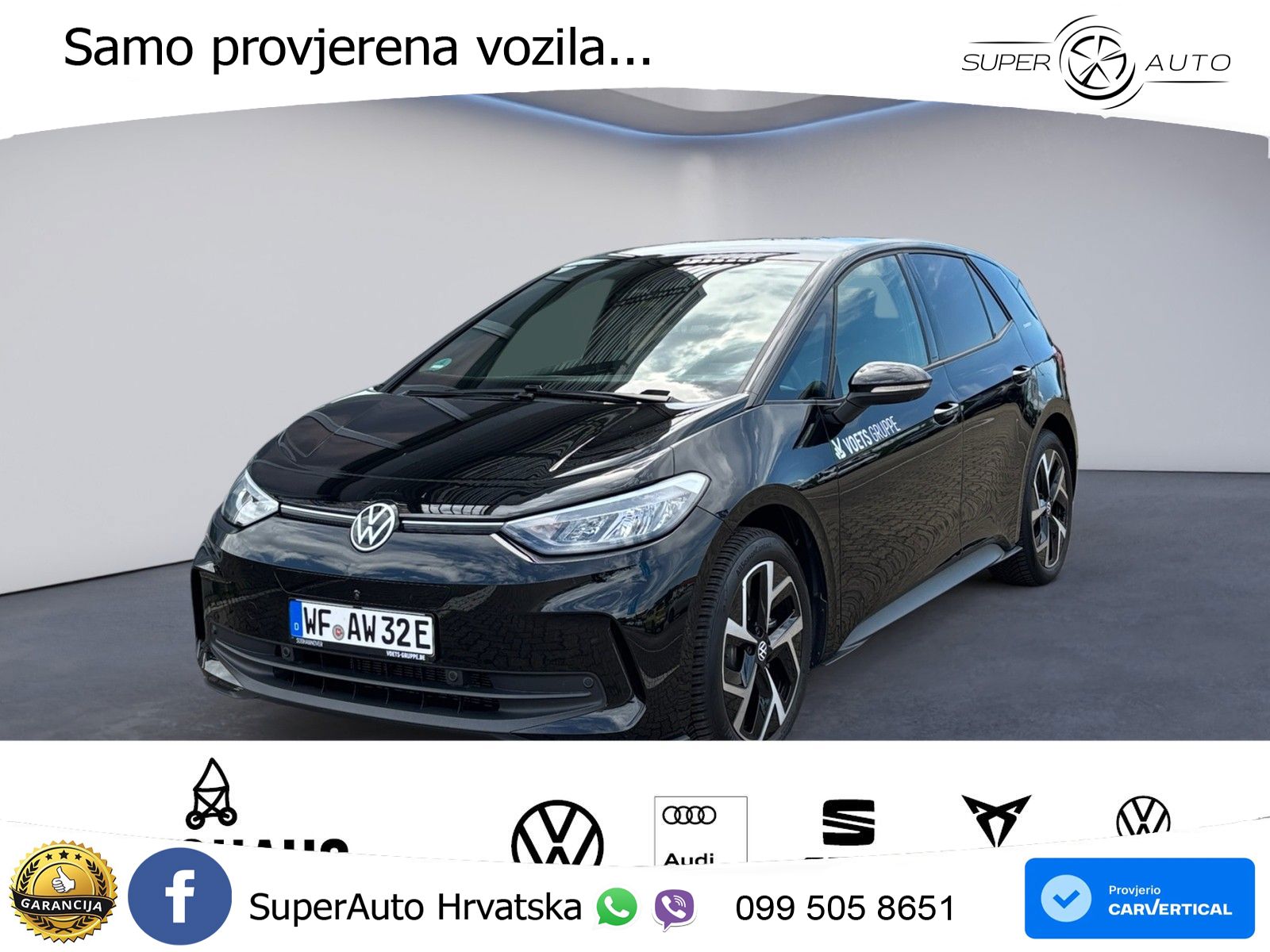Volkswagen ID.3 Pro 62 kWh (204 KS) LED+GR SJED+ACC