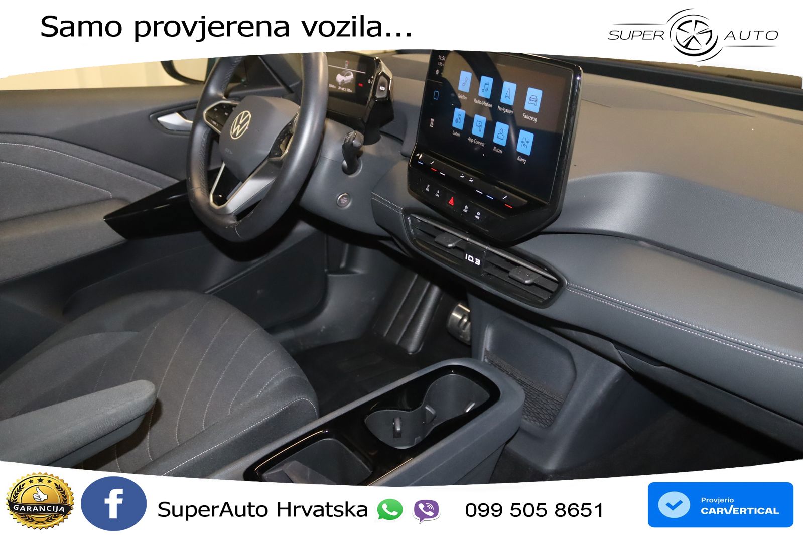 Volkswagen ID.3 Pro 62 kWh (204 KS)