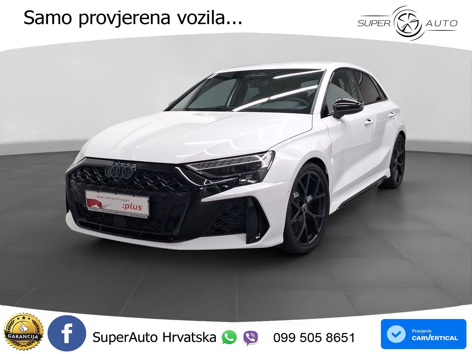 Audi RS3 Sportback 2.5 TFSI (400 KS) quattro S tronic LED+ACC