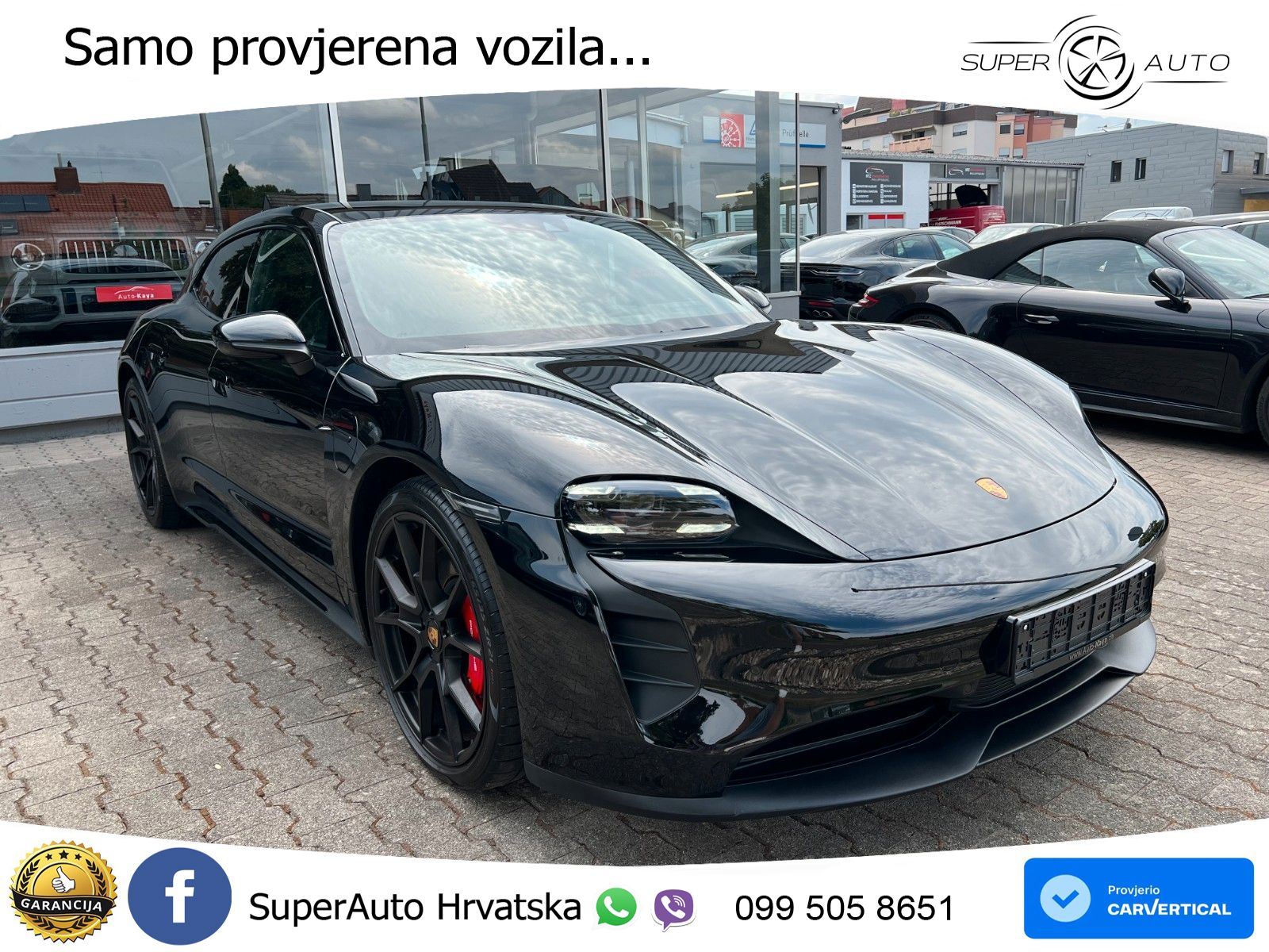 Porsche Taycan Sport Turismo GTS Performance Plus 93.4 kWh (598 KS)