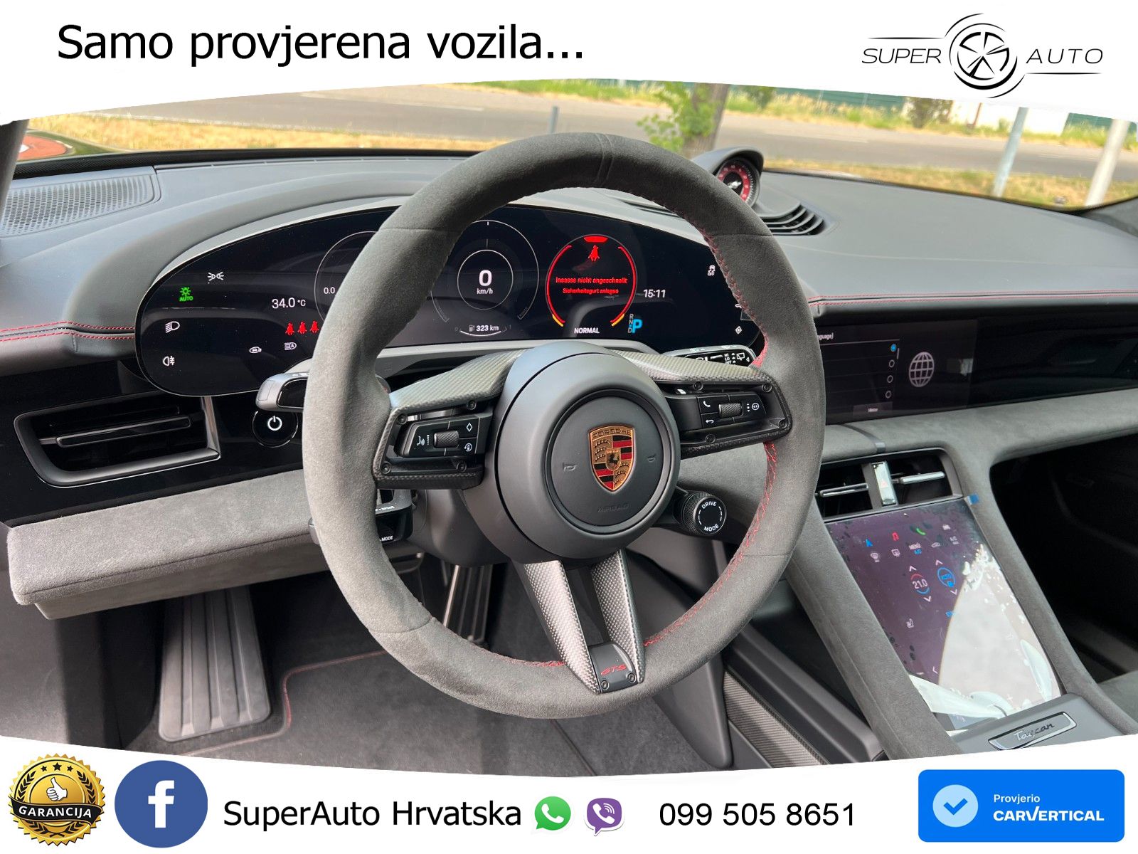 Porsche Taycan Sport Turismo GTS Performance Plus 93.4 kWh (598 KS)