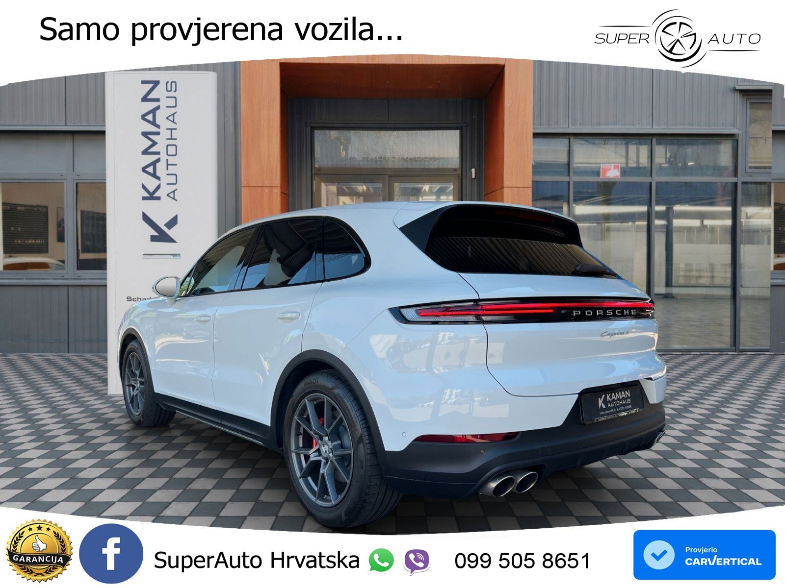 Porsche Cayenne S 4.0 V8 (474 KS) Tiptronic S