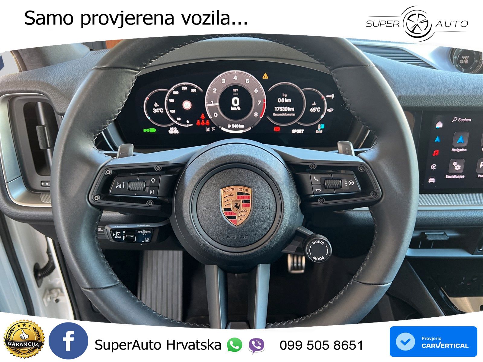 Porsche Cayenne S 4.0 V8 (474 KS) Tiptronic S
