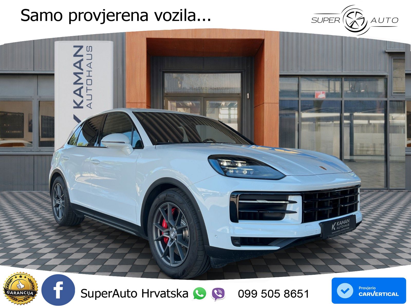 Porsche Cayenne S 4.0 V8 (474 KS) Tiptronic S