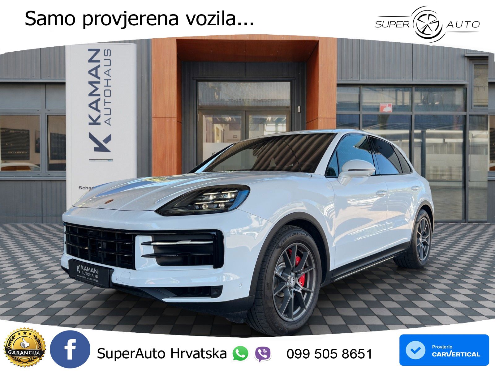 Porsche Cayenne S 4.0 V8 (474 KS) Tiptronic S