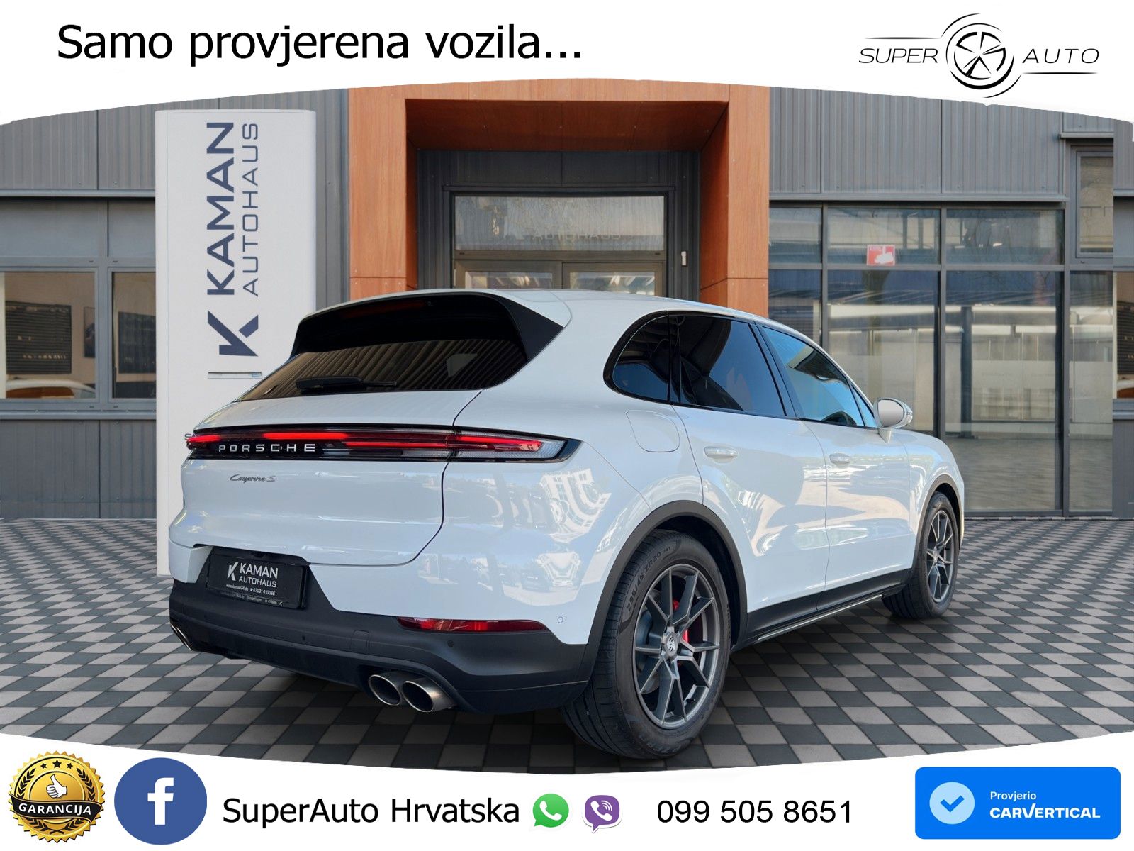 Porsche Cayenne S 4.0 V8 (474 KS) Tiptronic S