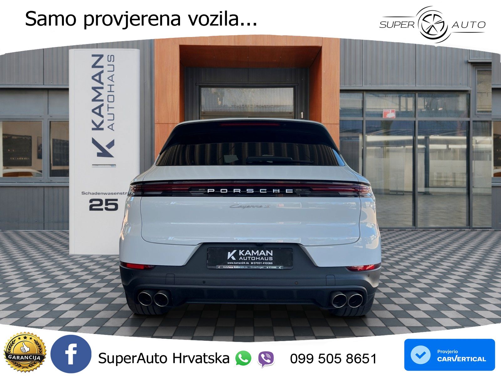 Porsche Cayenne S 4.0 V8 (474 KS) Tiptronic S