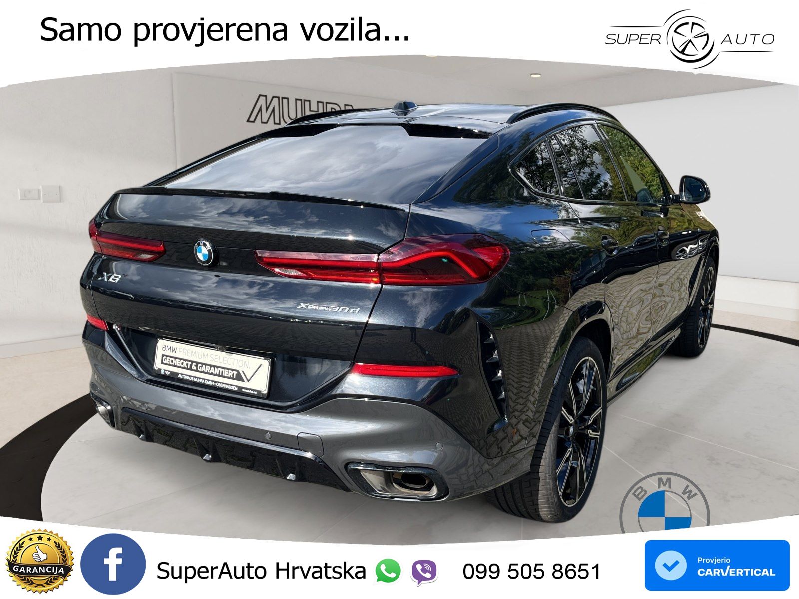 BMW X6 30d (298 KS) xDrive Steptronic M Sport LED+GR SJED+ACC