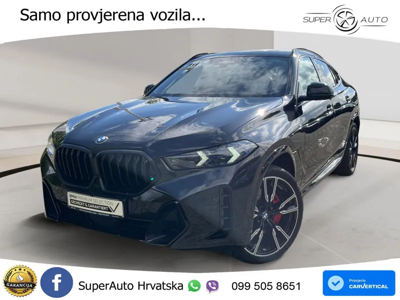 BMW X6 30d (298 KS) xDrive Steptronic M Sport LED+GR SJED+ACC