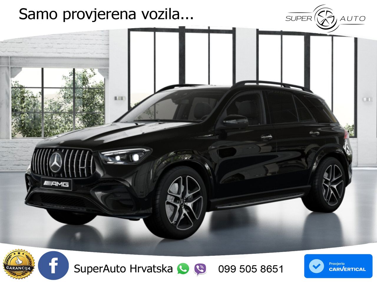 Mercedes AMG GLE 53 (435 KS) EQ Boost 4MATIC+ AMG SPEEDSHIFT TCT 9G LED+GR SJED+ACC