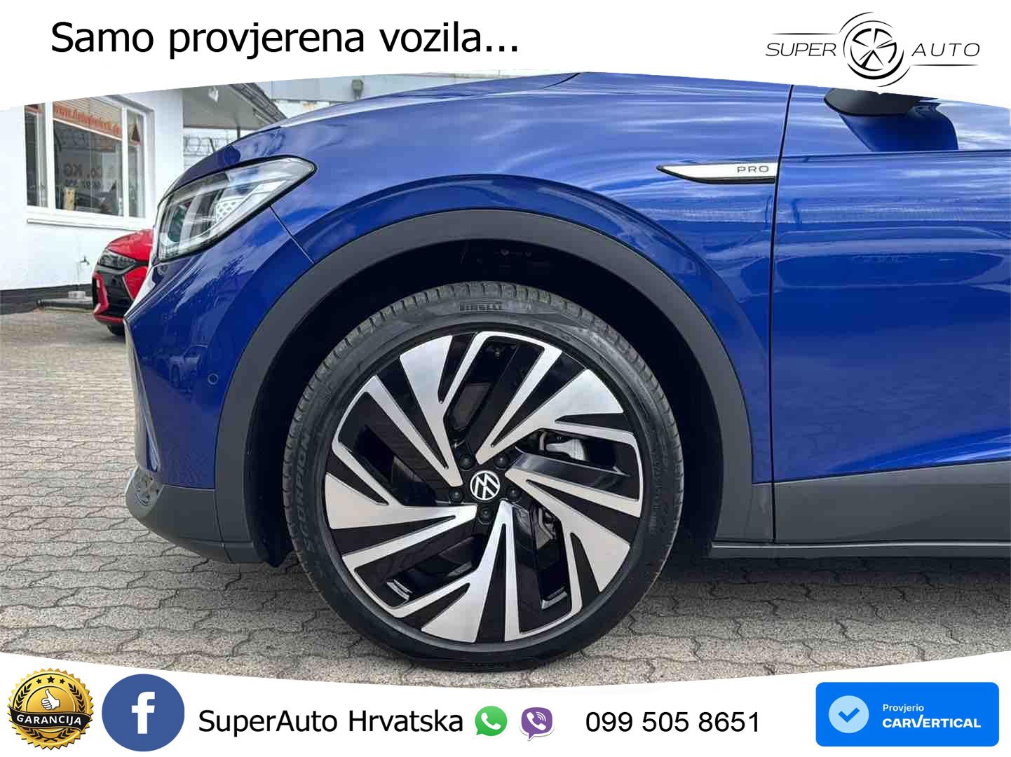 Volkswagen ID.4 Pro 82 kWh (265 KS) 4MOTION LED+GR SJED+ACC