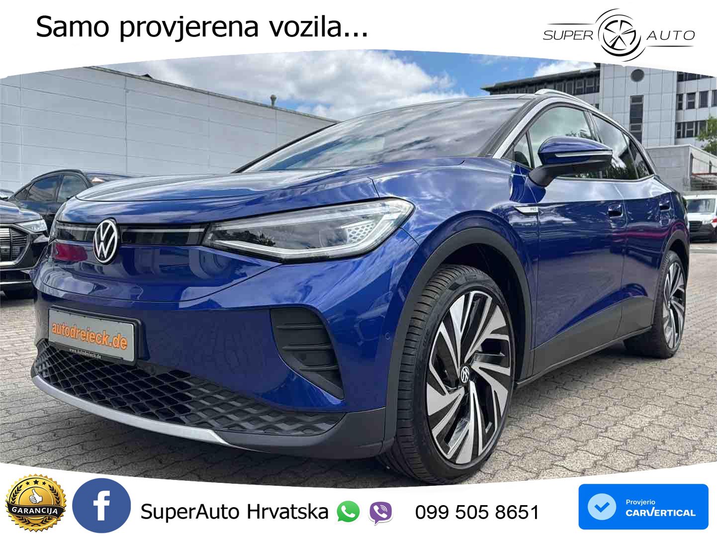 Volkswagen ID.4 Pro 82 kWh (265 KS) 4MOTION LED+GR SJED+ACC