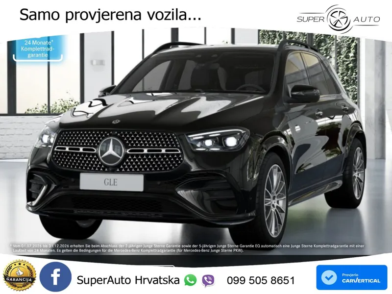 Mercedes GLE 450d (367 KS) EQ Boost 4MATIC 9G-TRONIC AMG LED+GR SJED+ACC
