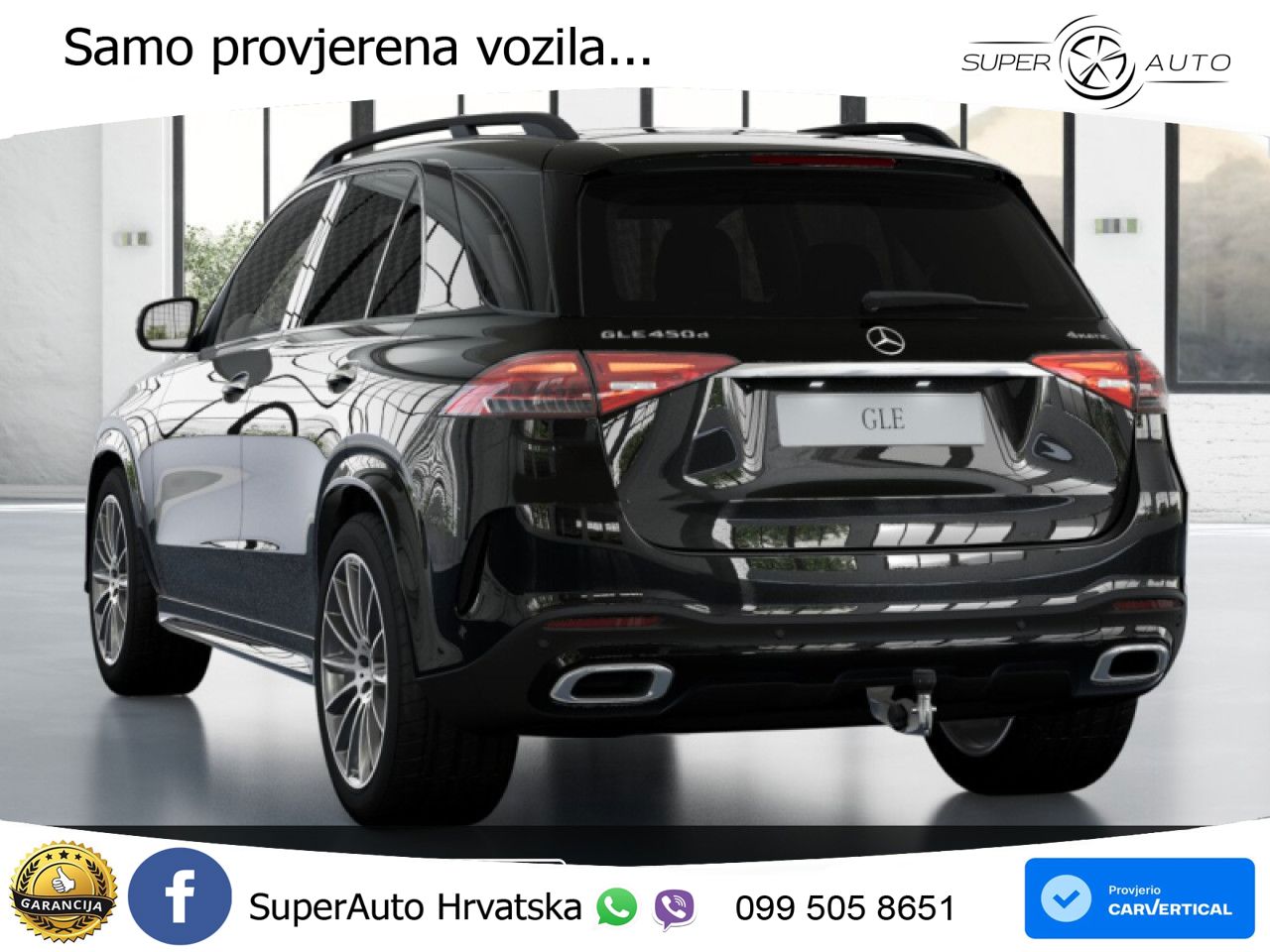 Mercedes GLE 450d (367 KS) EQ Boost 4MATIC 9G-TRONIC AMG LED+GR SJED+ACC