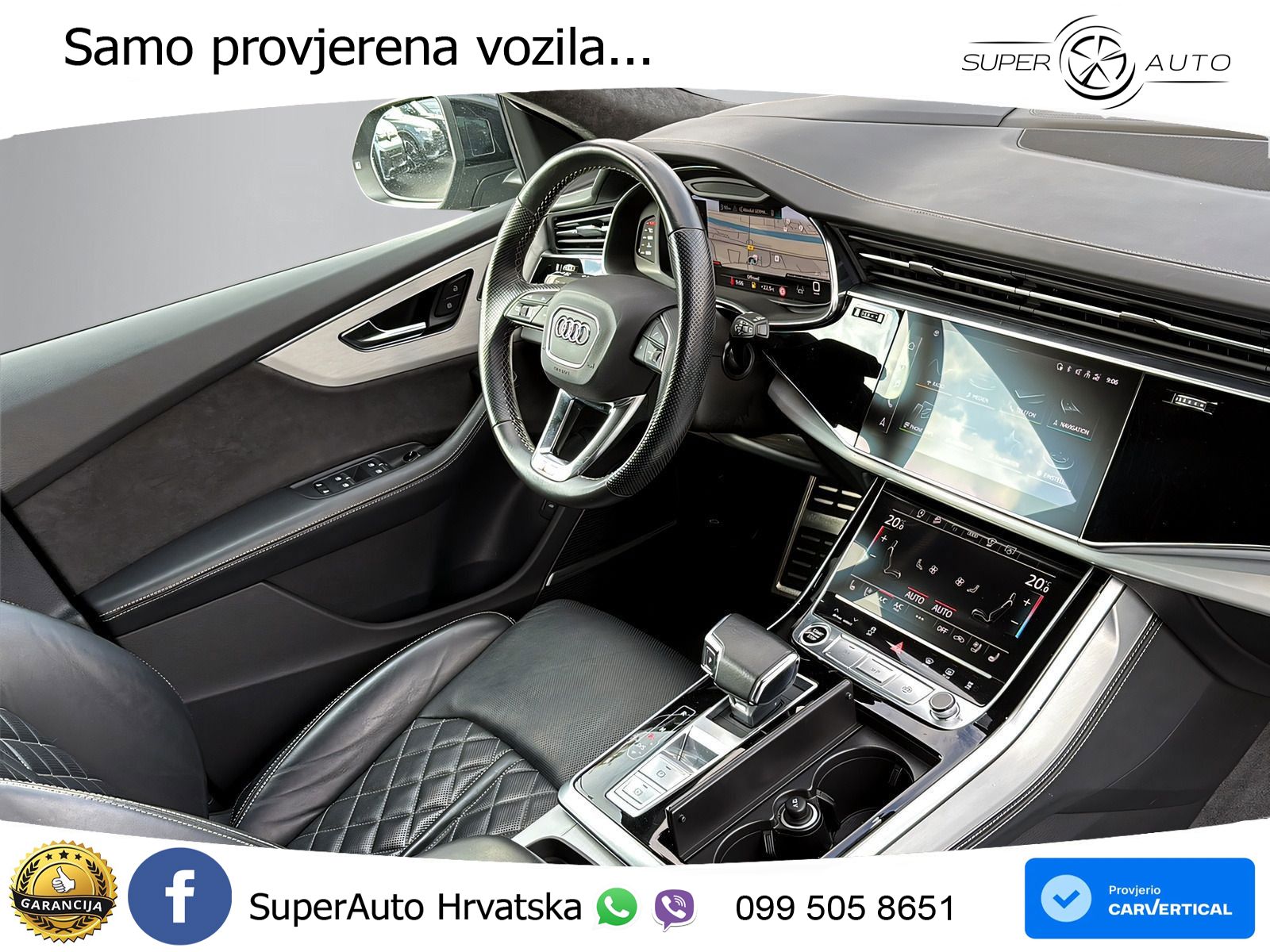 Audi Q8 50 TDI V6 (286 KS) quattro Tiptronic