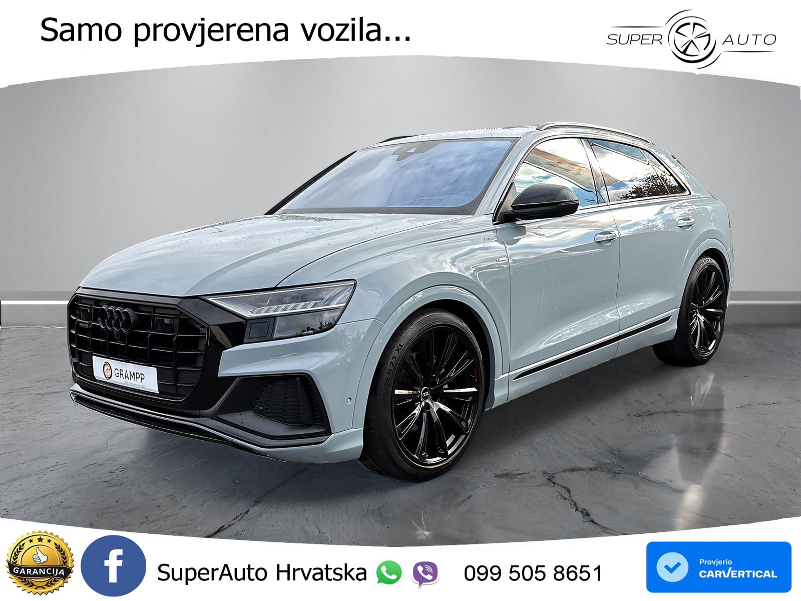 Audi Q8 50 TDI V6 (286 KS) quattro Tiptronic