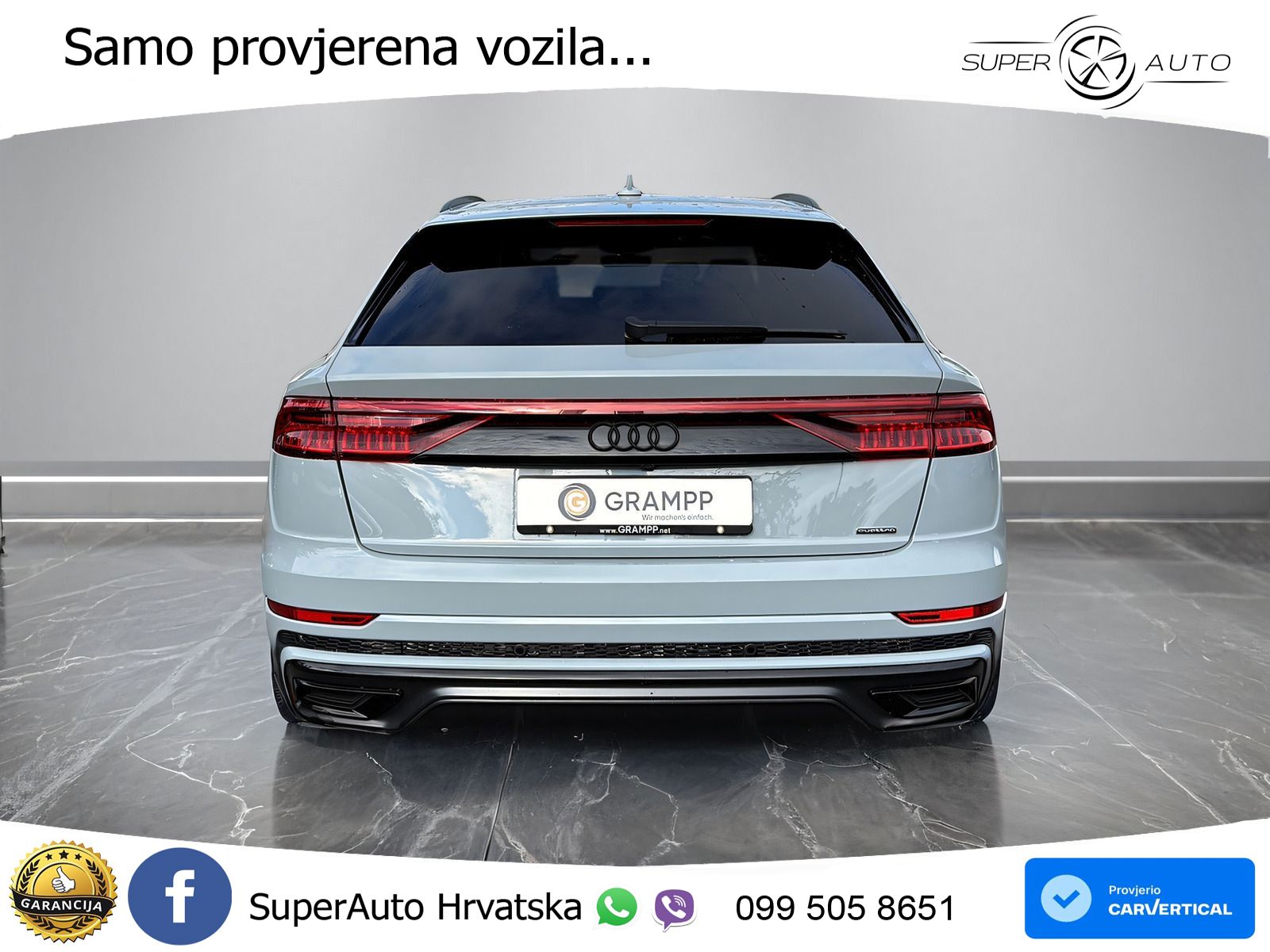 Audi Q8 50 TDI V6 (286 KS) quattro Tiptronic
