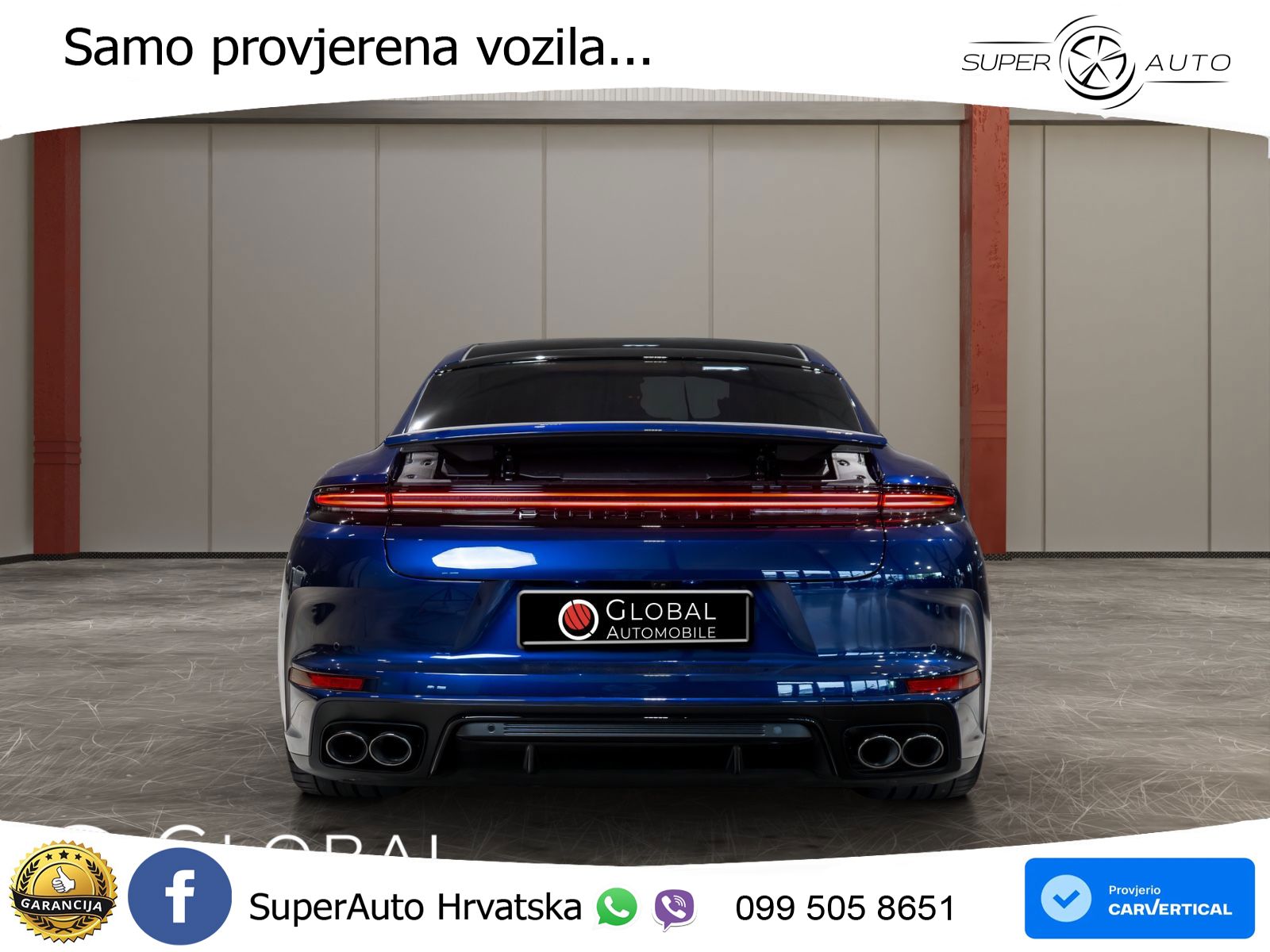 Porsche Panamera 4 2.9 V6 (470 KS) E-Hybrid PDK LED+GR SJED+ACC