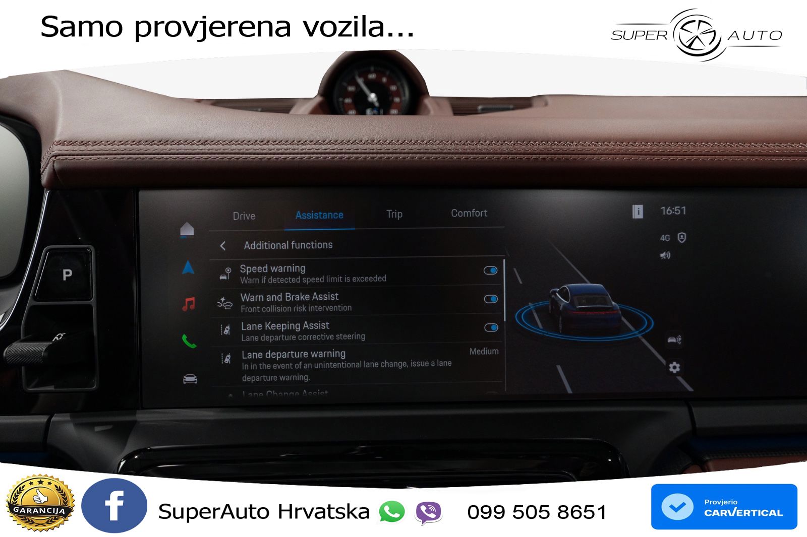 Porsche Panamera 4 2.9 V6 (470 KS) E-Hybrid PDK LED+GR SJED+ACC