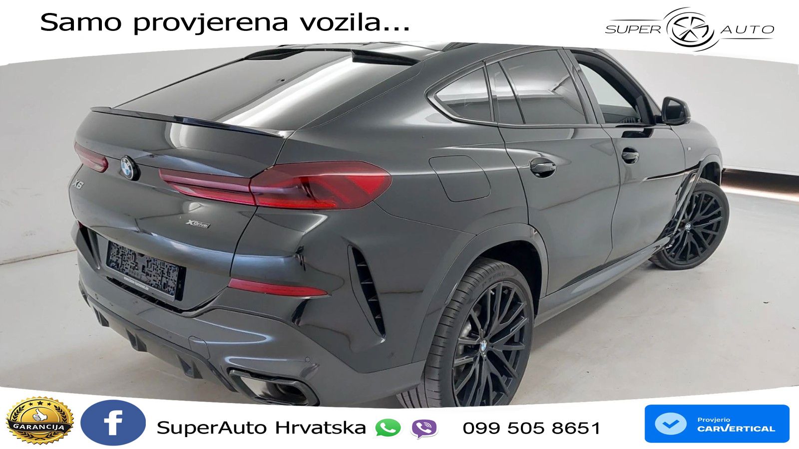 BMW X6 30d (298 KS) xDrive Steptronic M Sport LED+GR SJED+ACC