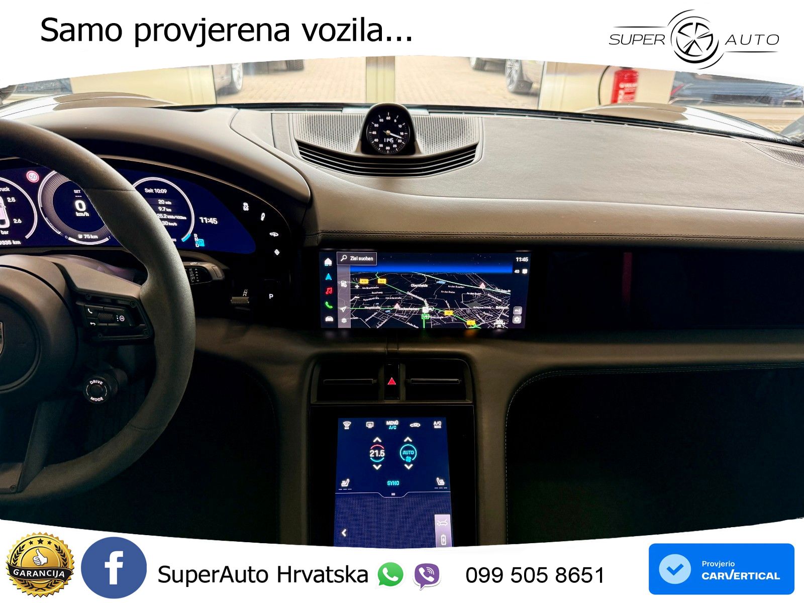 Porsche Taycan Turbo 105 kWh (884 KS)