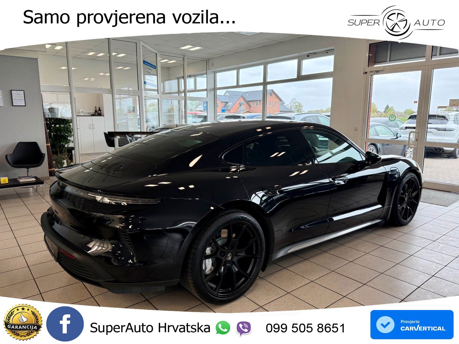Porsche Taycan Turbo 105 kWh (884 KS)