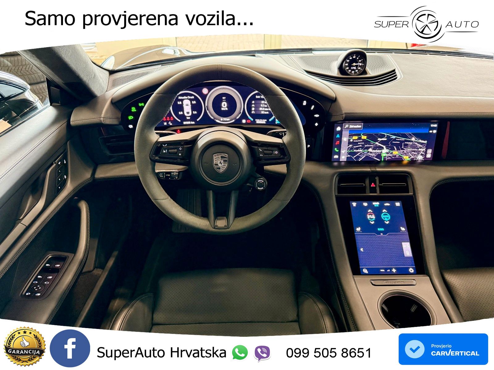 Porsche Taycan Turbo 105 kWh (884 KS)