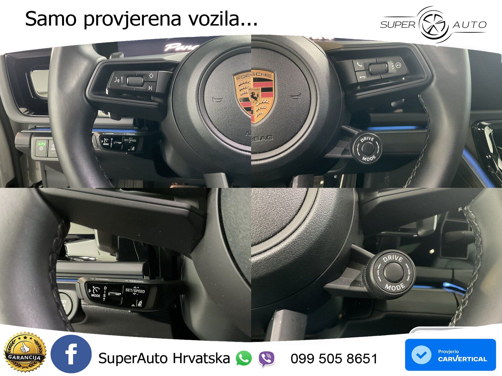 Porsche Panamera 4 2.9 V6 (470 KS) E-Hybrid PDK ACC+HEAD+4xGR SJED+360+PANO