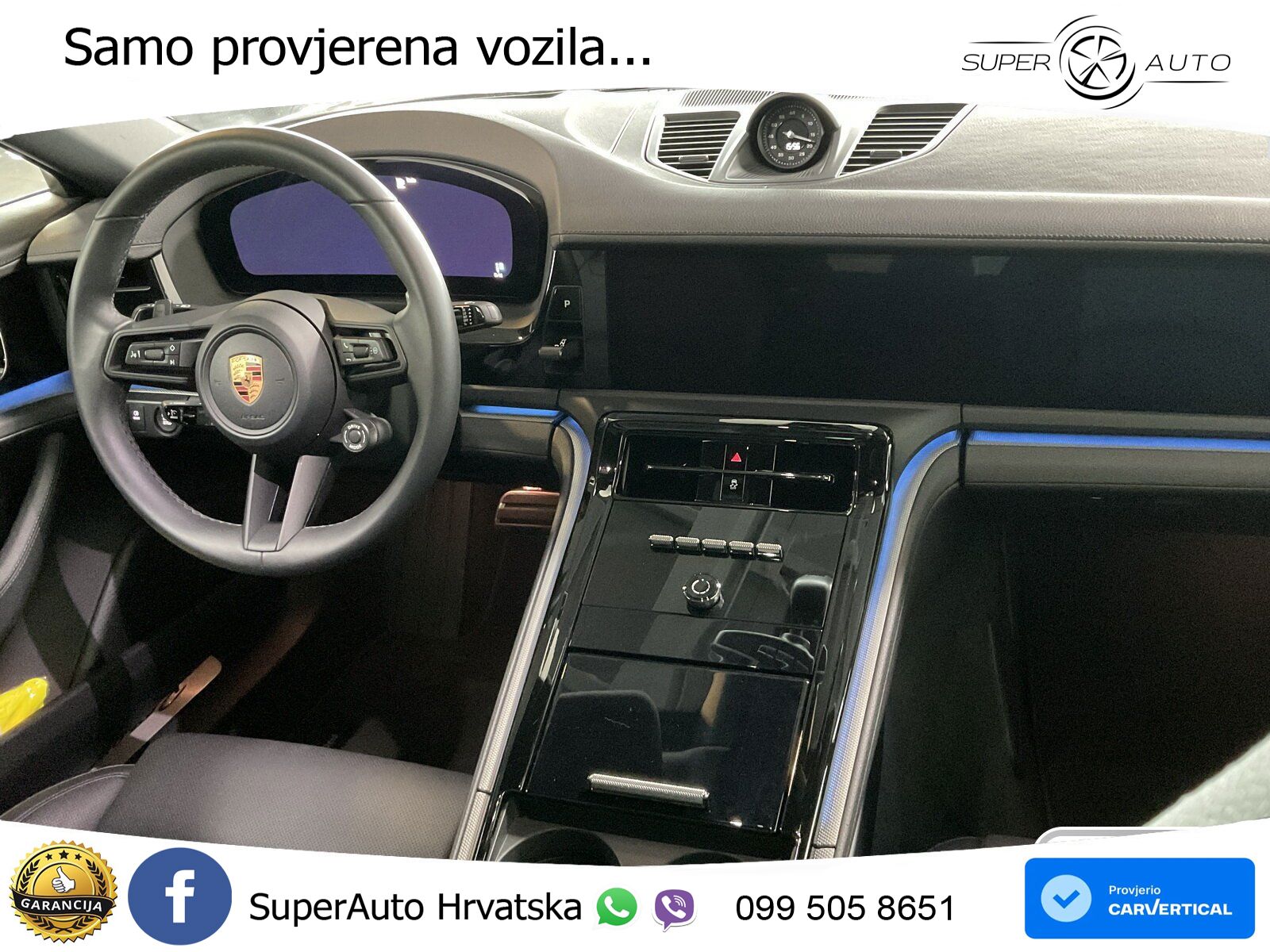 Porsche Panamera 4 2.9 V6 (470 KS) E-Hybrid PDK ACC+HEAD+4xGR SJED+360+PANO
