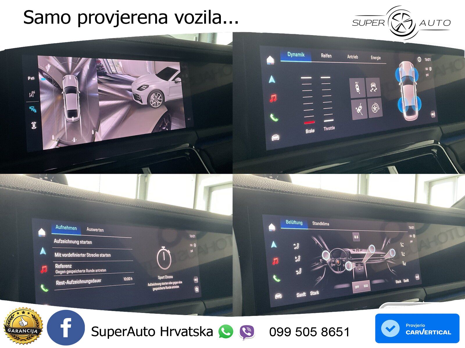 Porsche Panamera 4 2.9 V6 (470 KS) E-Hybrid PDK ACC+HEAD+4xGR SJED+360+PANO