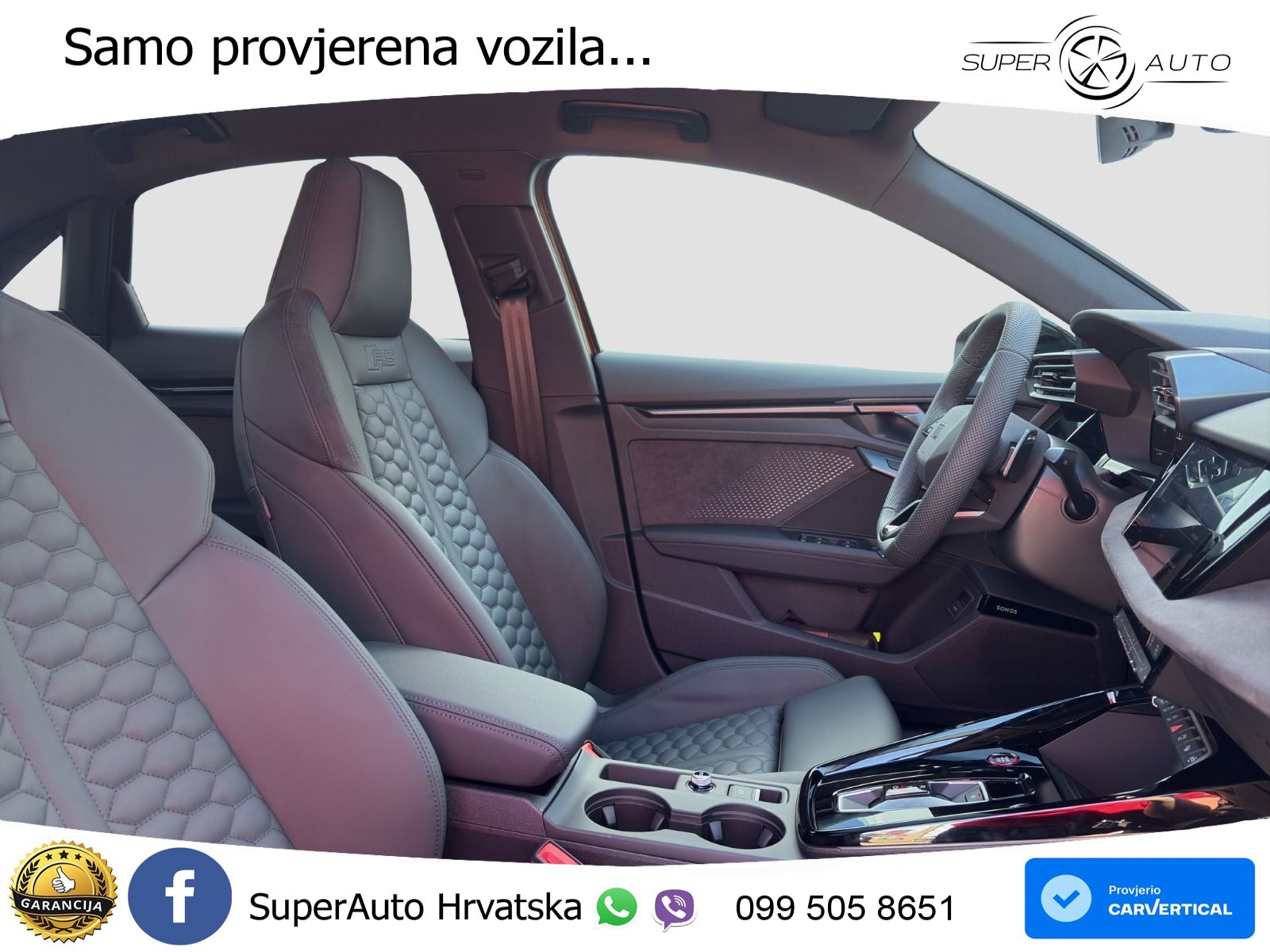 Audi RS3 Sedan 2.5 TFSI (400 KS) quattro S tronic LED+ACC