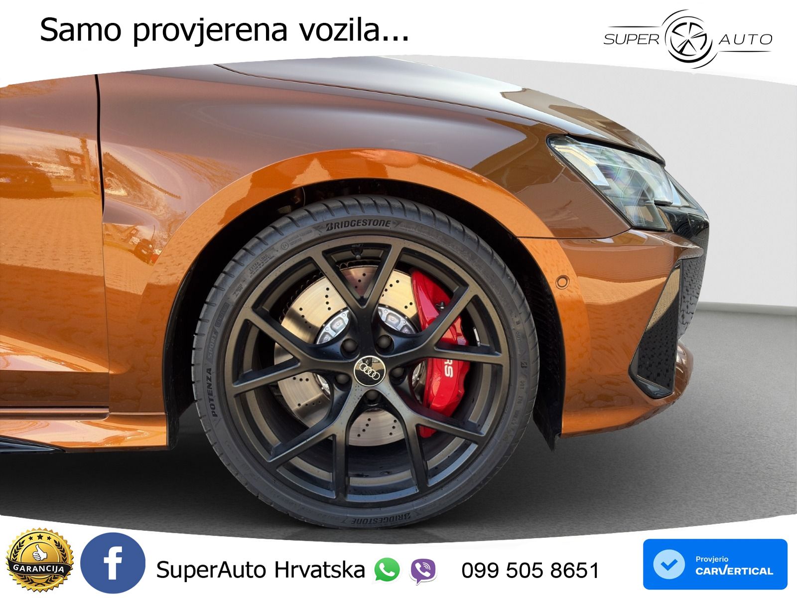 Audi RS3 Sedan 2.5 TFSI (400 KS) quattro S tronic LED+ACC