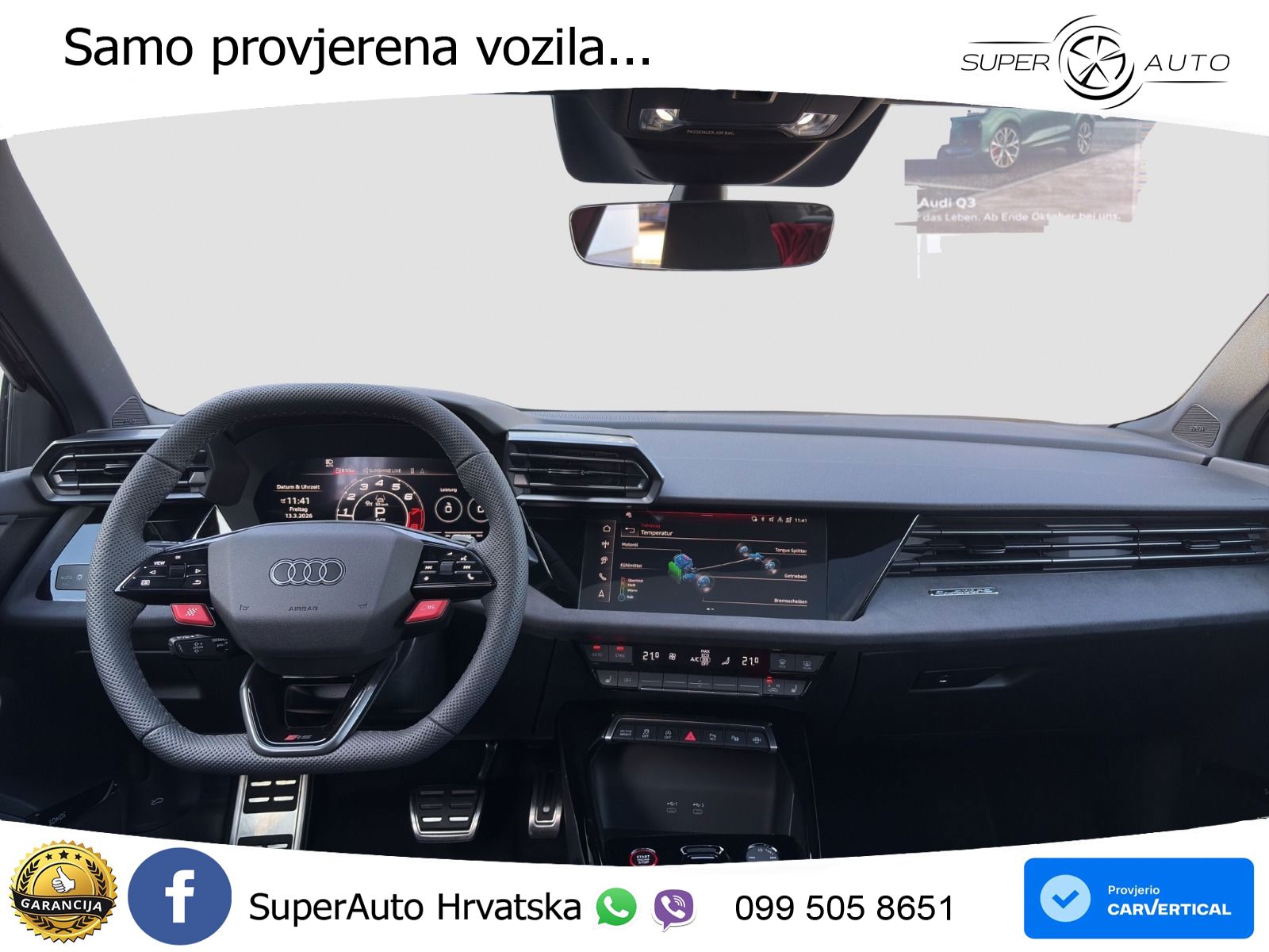Audi RS3 Sedan 2.5 TFSI (400 KS) quattro S tronic LED+ACC