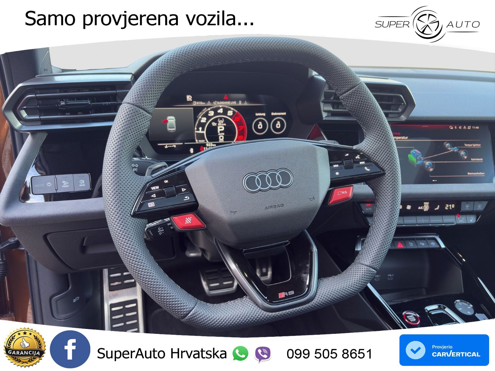 Audi RS3 Sedan 2.5 TFSI (400 KS) quattro S tronic LED+ACC
