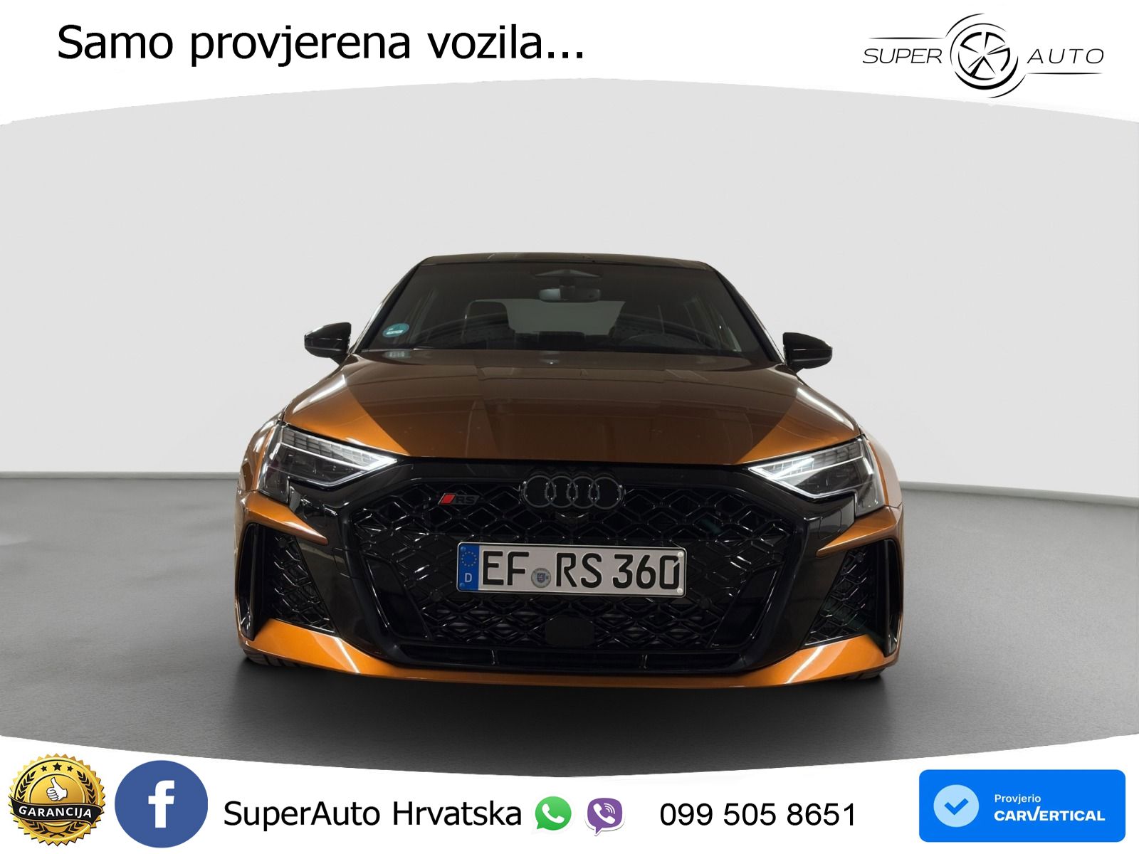 Audi RS3 Sedan 2.5 TFSI (400 KS) quattro S tronic LED+ACC