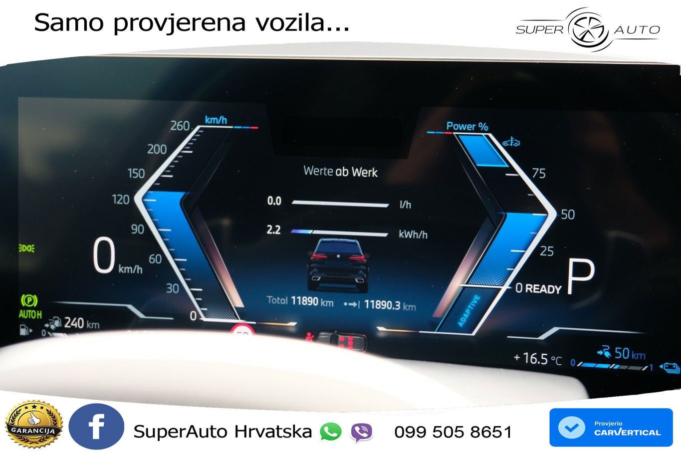 BMW X5 50e (490 KS) xDrive Steptronic M Sport LED+GR SJED+ACC