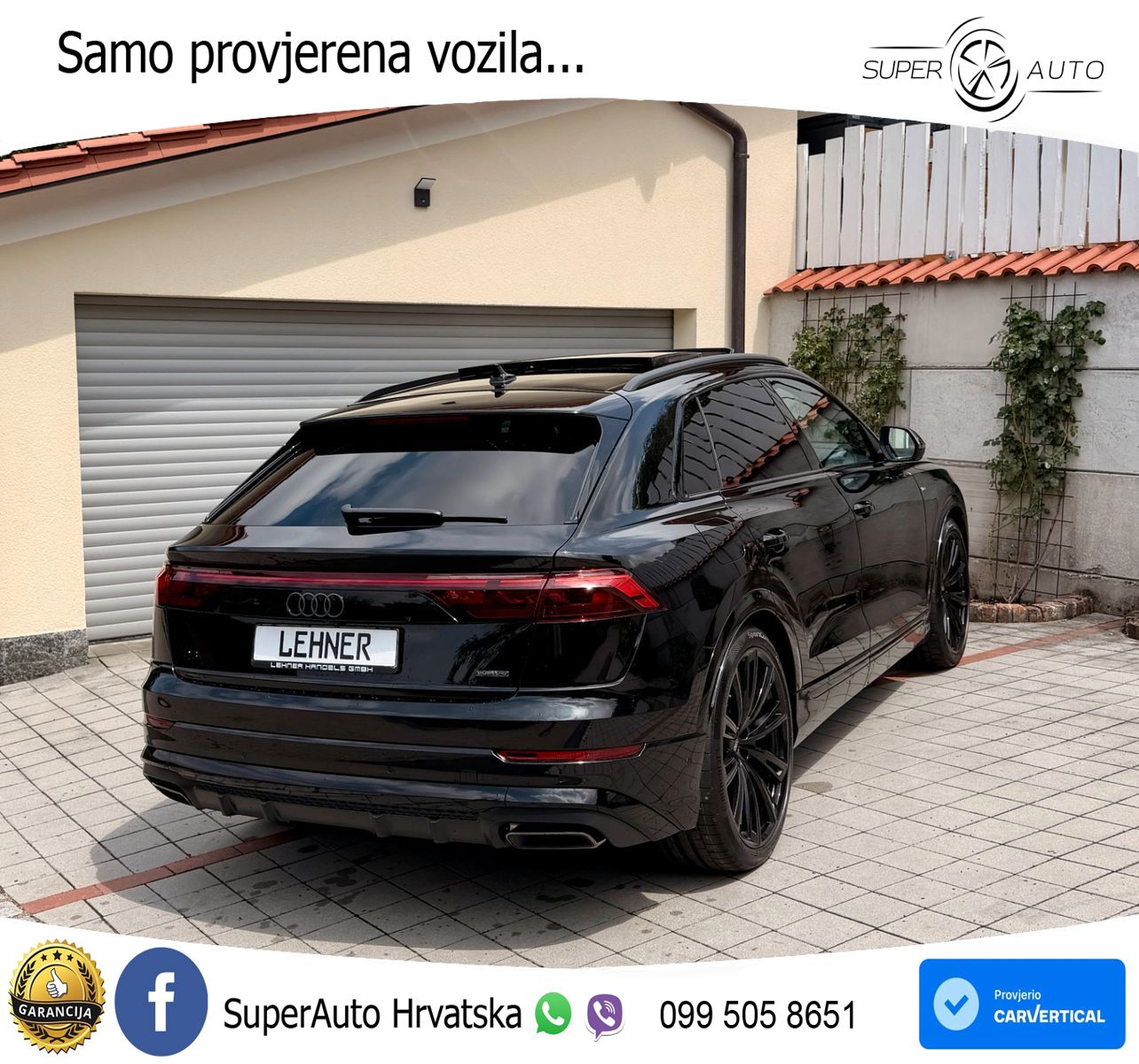 Audi Q8 50 TDI V6 (286 KS) quattro Tiptronic LED+GR SJED+ACC
