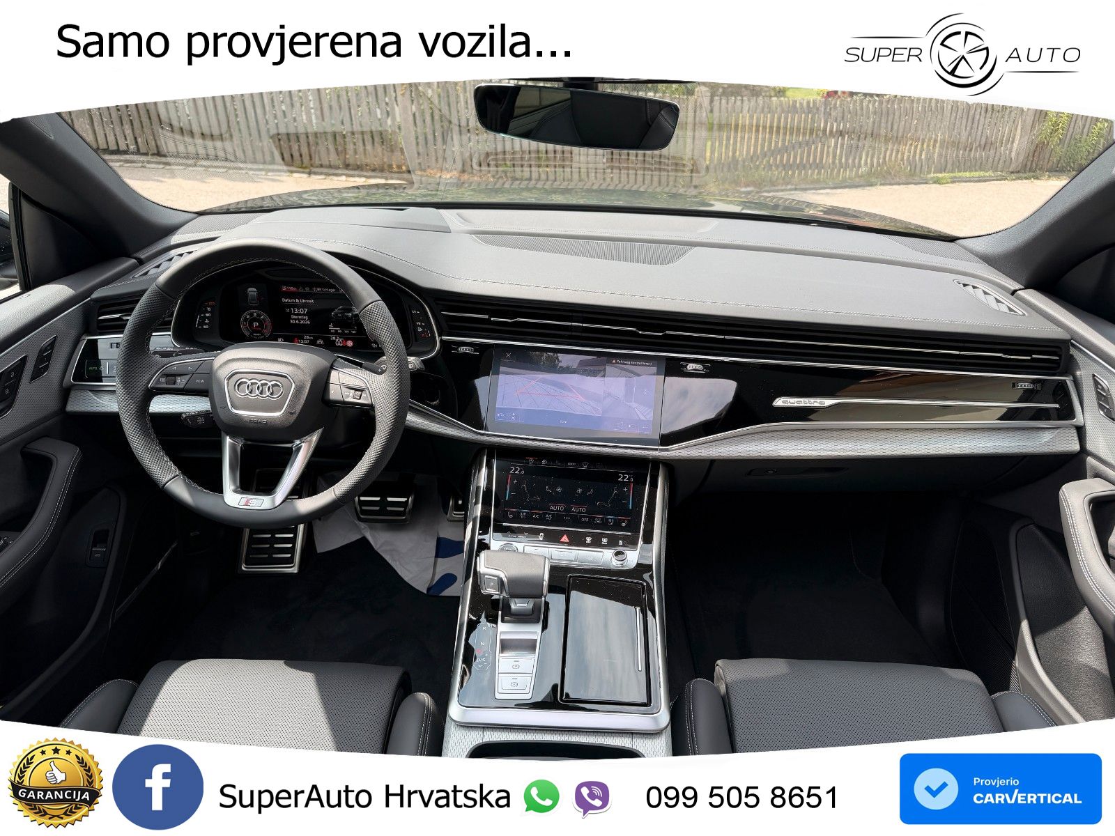 Audi Q8 50 TDI V6 (286 KS) quattro Tiptronic LED+GR SJED+ACC