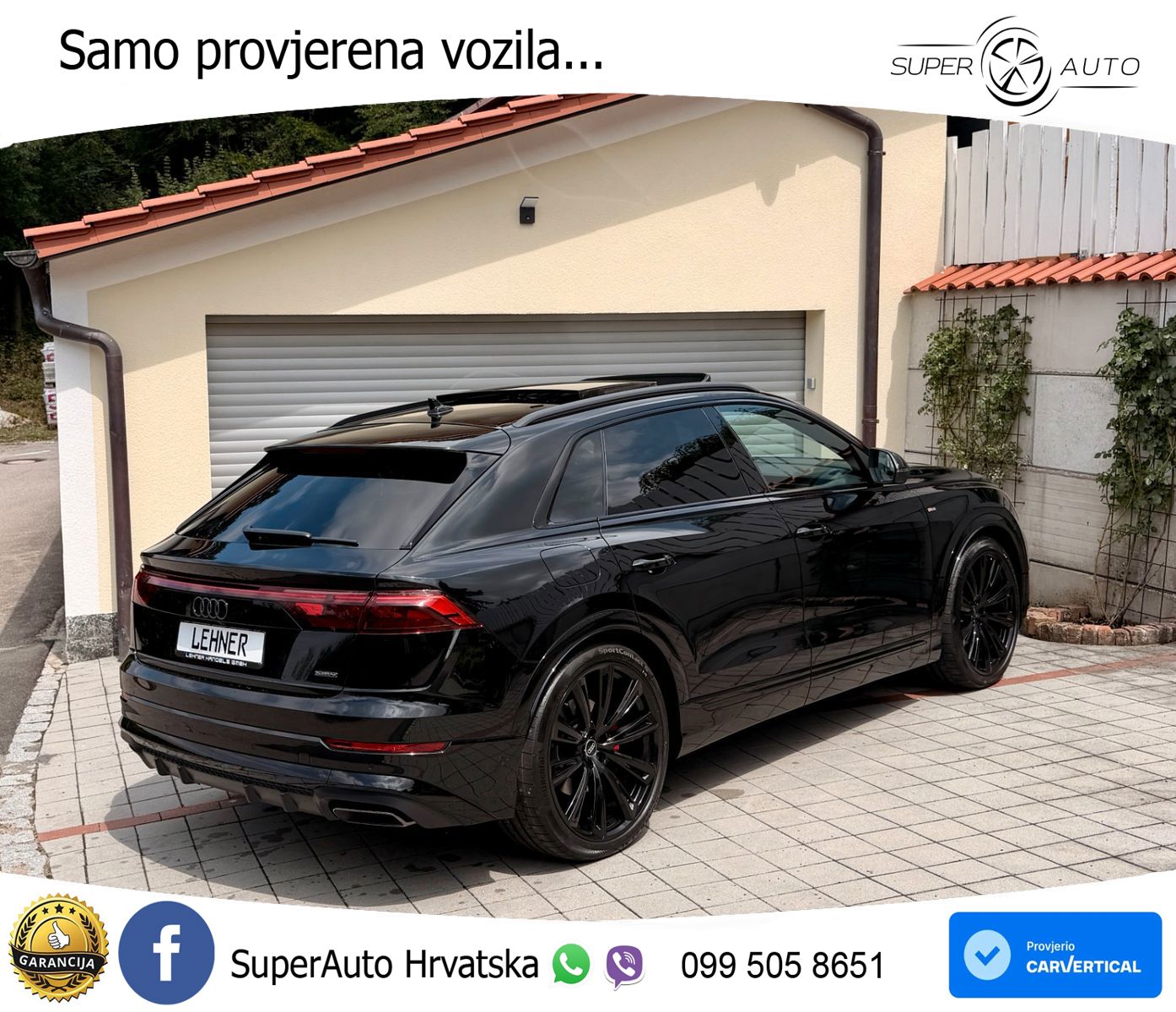 Audi Q8 50 TDI V6 (286 KS) quattro Tiptronic LED+GR SJED+ACC