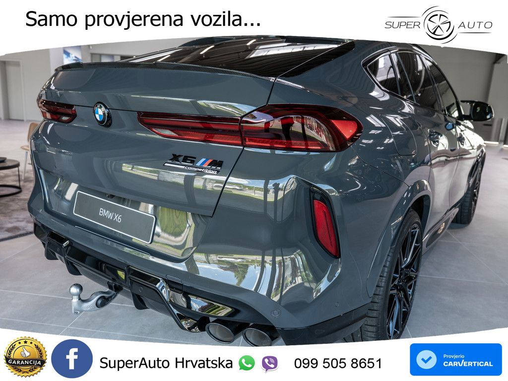 BMW X6 M Competition 4.4 V8 (625 KS) xDrive Steptronic LED+GR SJED+ACC