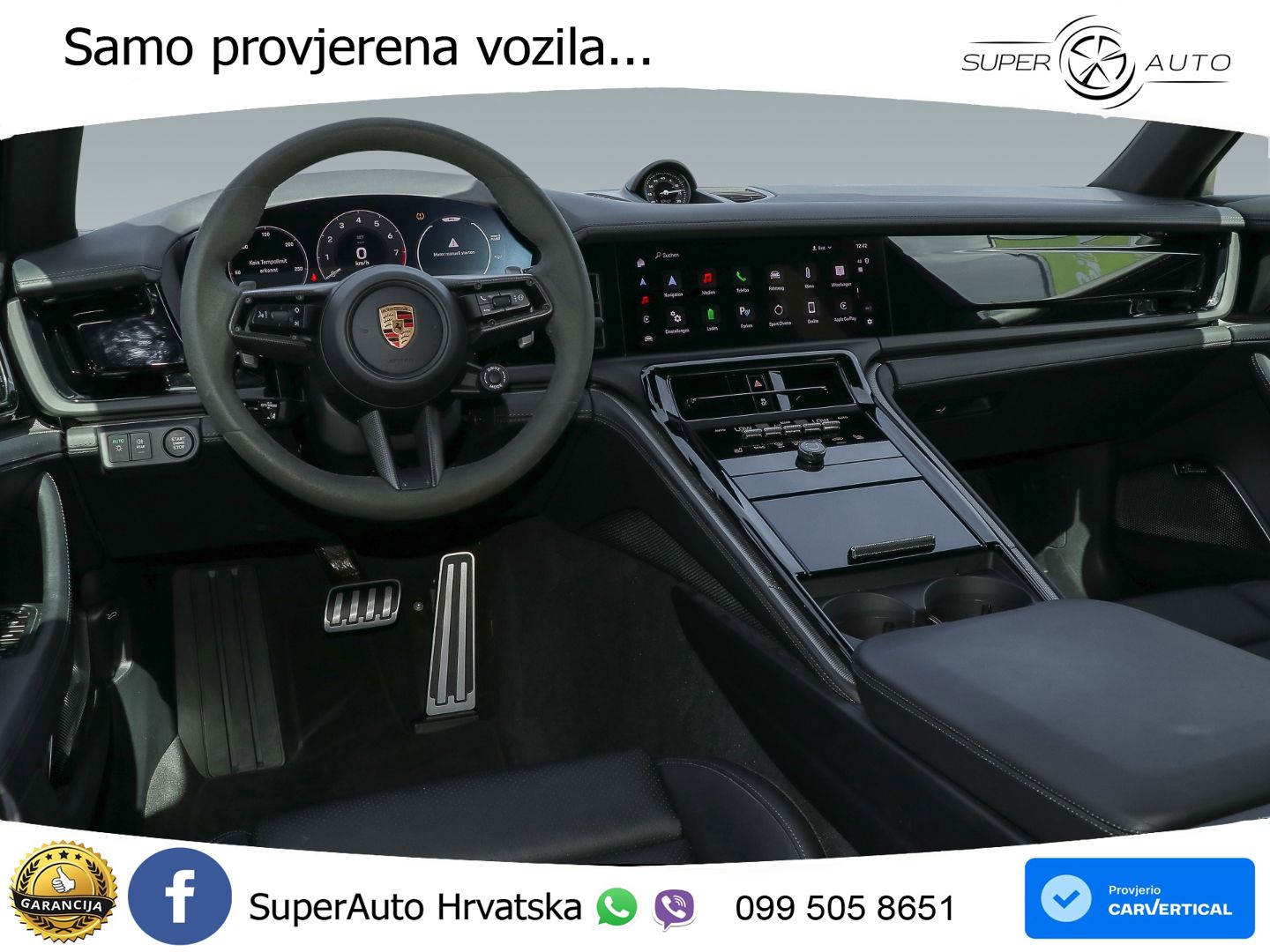 Porsche Panamera 4 2.9 V6 (470 KS) E-Hybrid PDK ACC+HEAD+4xGR SJED+360+PANO