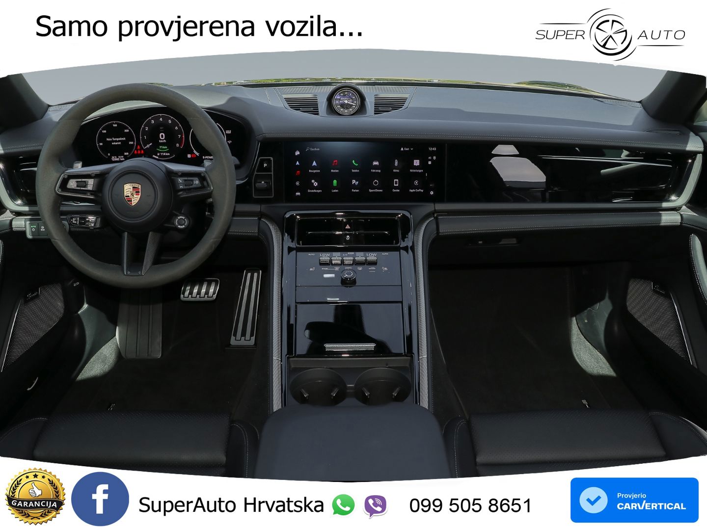 Porsche Panamera 4 2.9 V6 (470 KS) E-Hybrid PDK ACC+HEAD+4xGR SJED+360+PANO