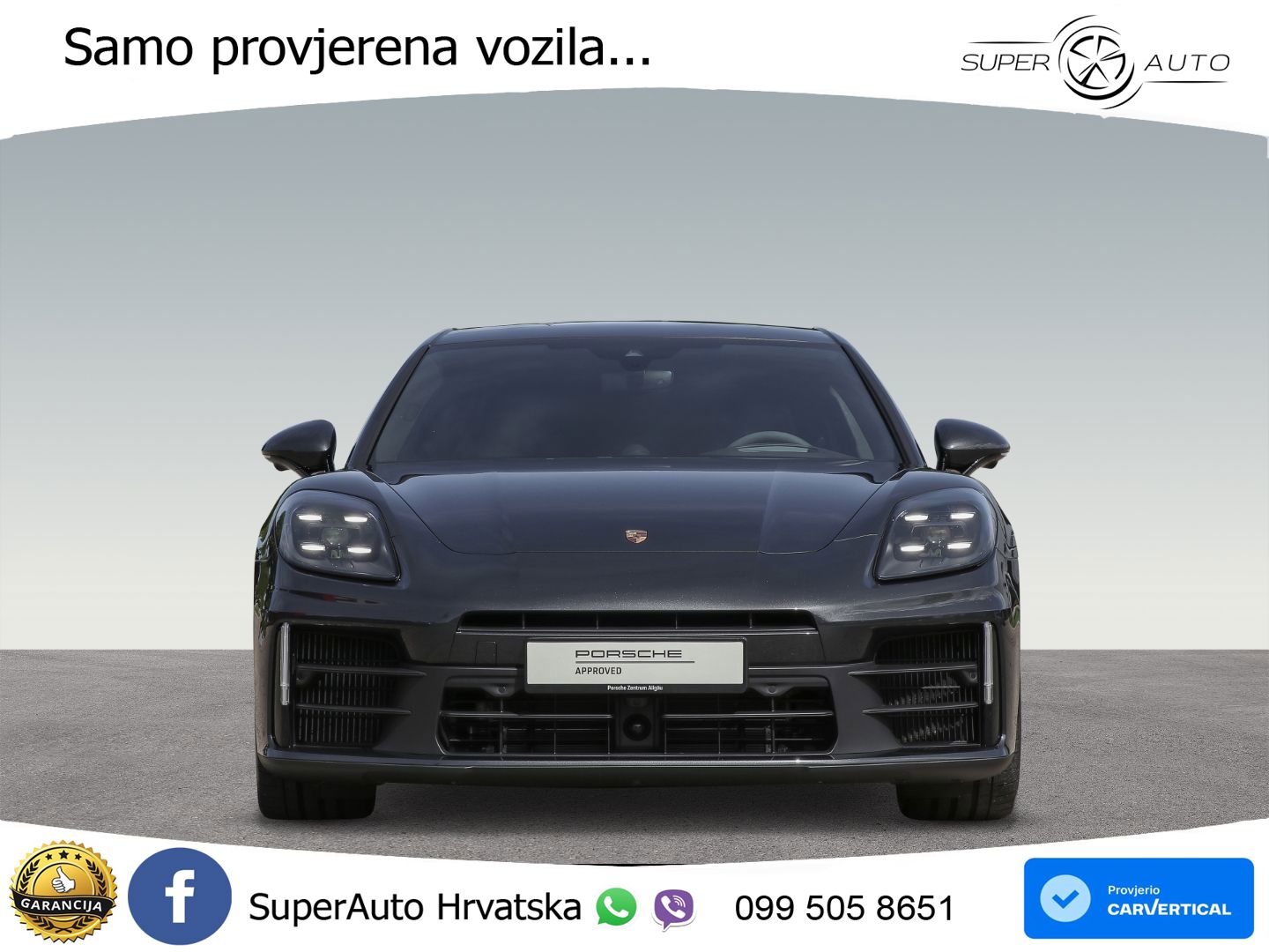 Porsche Panamera 4 2.9 V6 (470 KS) E-Hybrid PDK ACC+HEAD+4xGR SJED+360+PANO