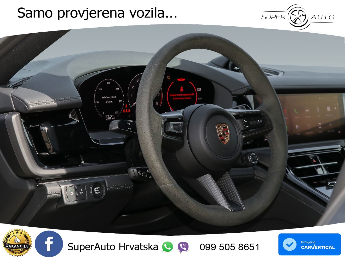 Porsche Panamera 4 2.9 V6 (470 KS) E-Hybrid PDK ACC+HEAD+4xGR SJED+360+PANO