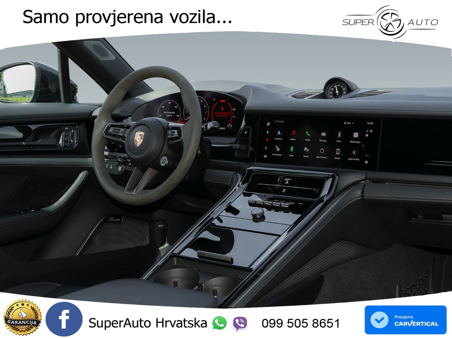 Porsche Panamera 4 2.9 V6 (470 KS) E-Hybrid PDK ACC+HEAD+4xGR SJED+360+PANO