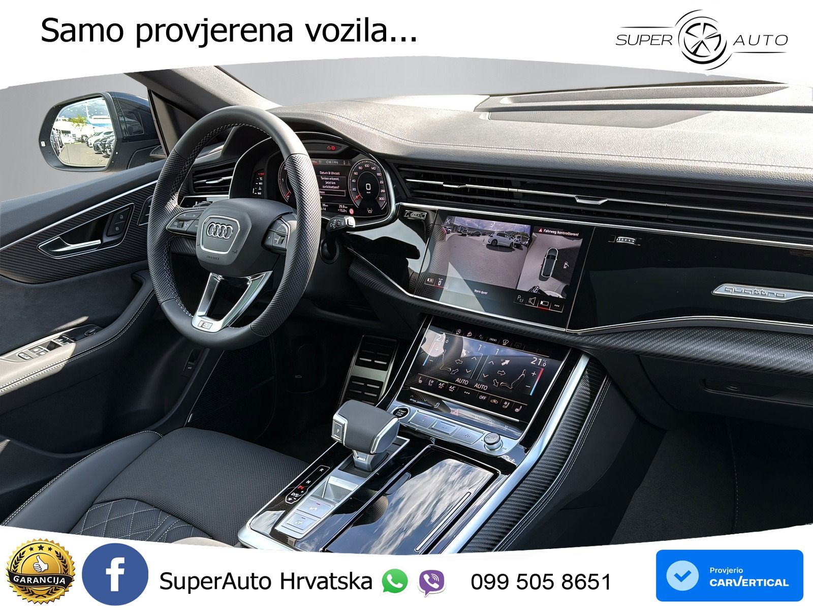 Audi Q8 50 TDI V6 (286 KS) quattro Tiptronic LED+GR SJED+ACC